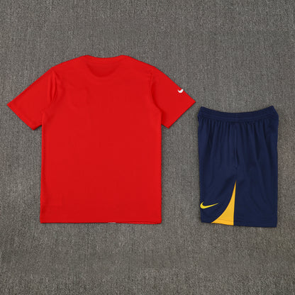 Atletico Madrid Shorts Set-Red, White and Blue