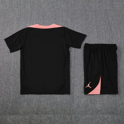 PSG Shorts Set-Black and Pink