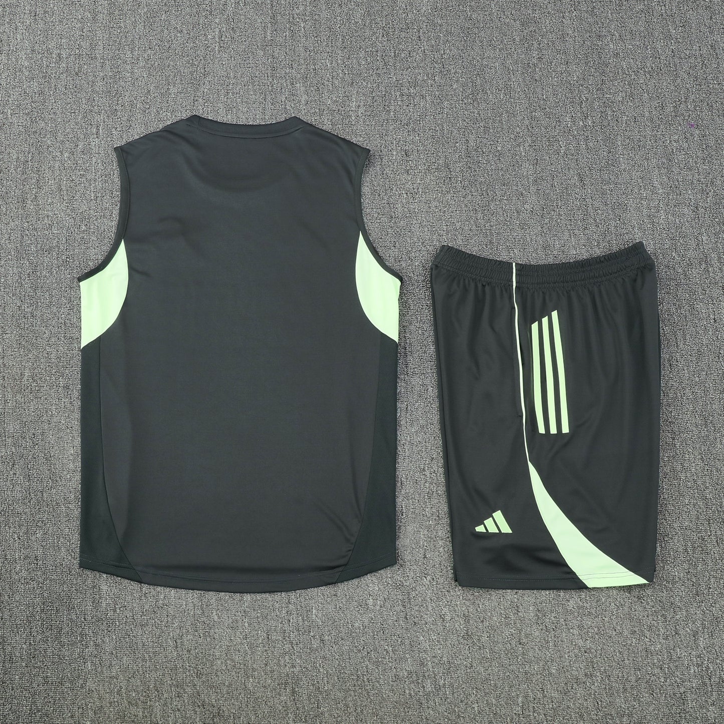 Real Madrid Vest Set-Dark Grey