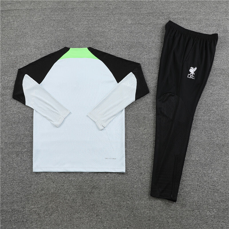 Liverpool Tracksuit-White and Black