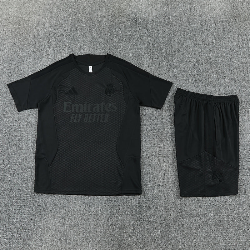 Real Madrid Shorts Set-Black