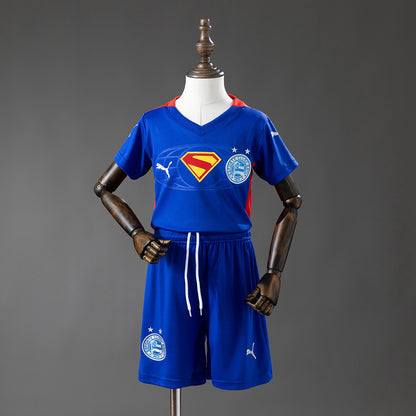 Bahia 25/26 Kids kit Superman Edition - Blue & Red