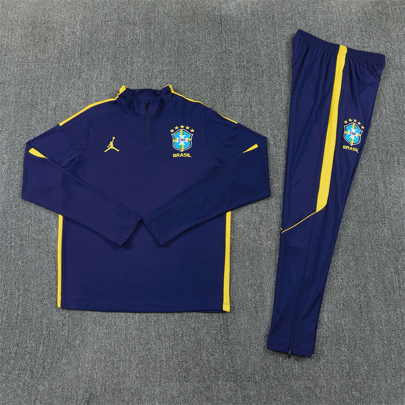 Brazil Tracksuit-Navy Blue