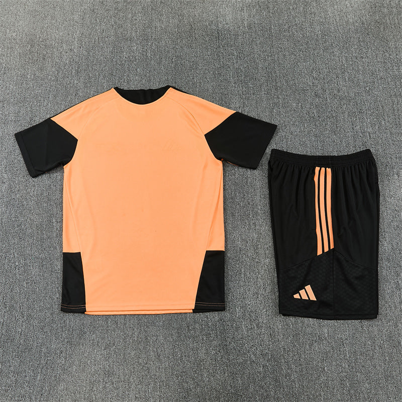 Arsenal Shorts Set-Orange and Black