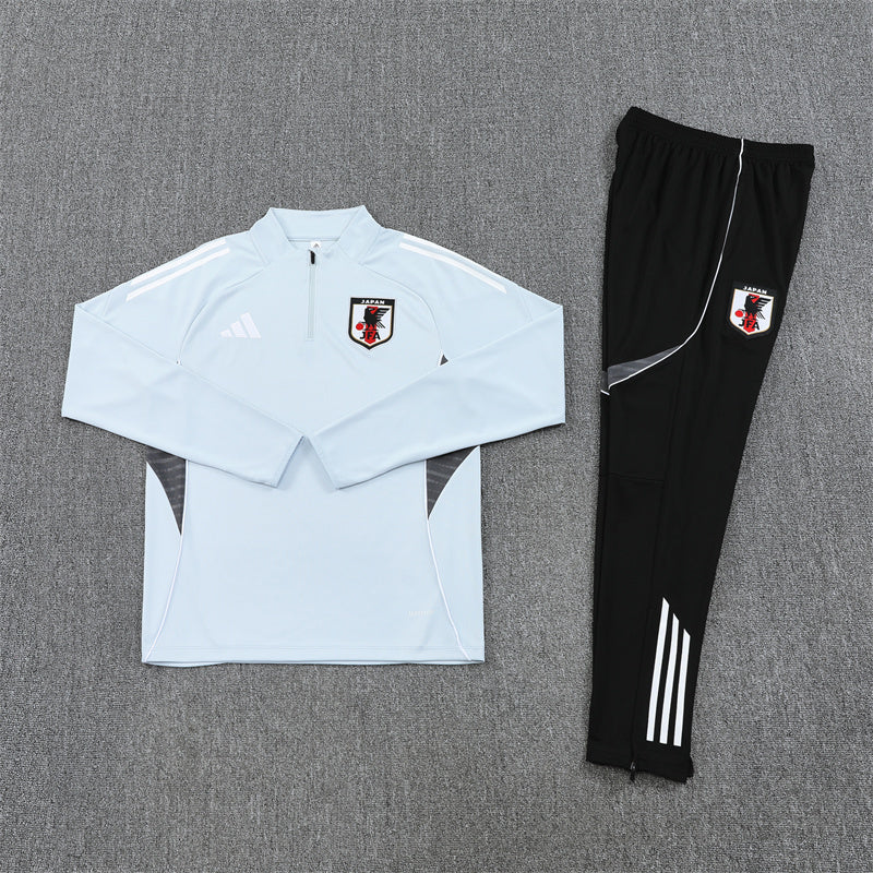 Japan Tracksuit-Light Grey and Black