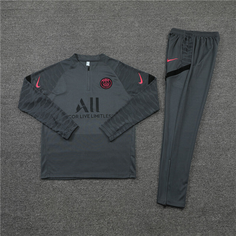 PSG Tracksuit-Dark Grey