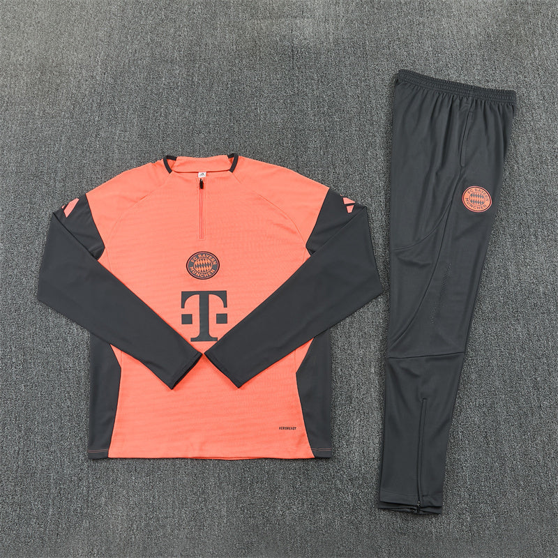 FC Bayern Munich Tracksuit-Orange and Dark Grey