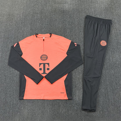 FC Bayern Munich Tracksuit-Orange and Dark Grey