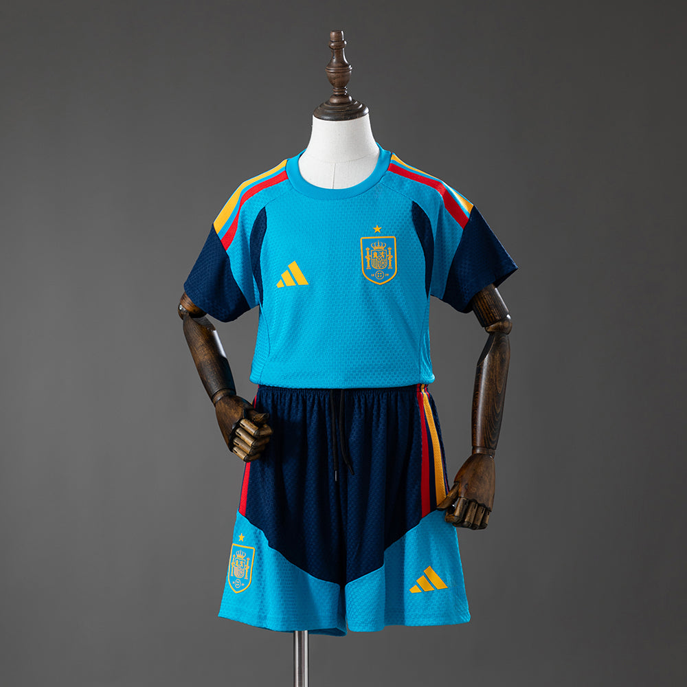 Spain 2026 Player Version Training Kids Kit Jersey
