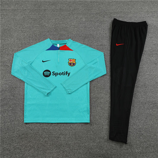Barcelona Tracksuit-Blue and Black