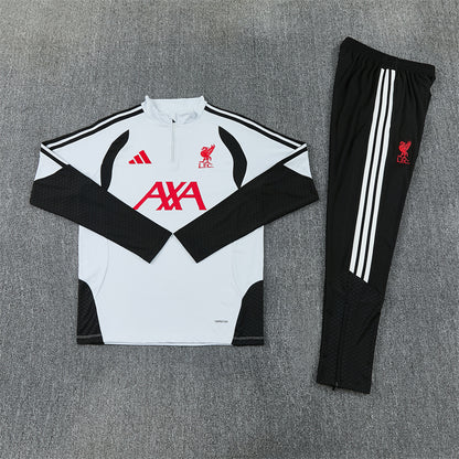 Liverpool Tracksuit-White and Black