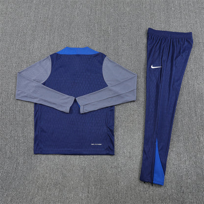 PSG Tracksuit-Navy Blue and Grey