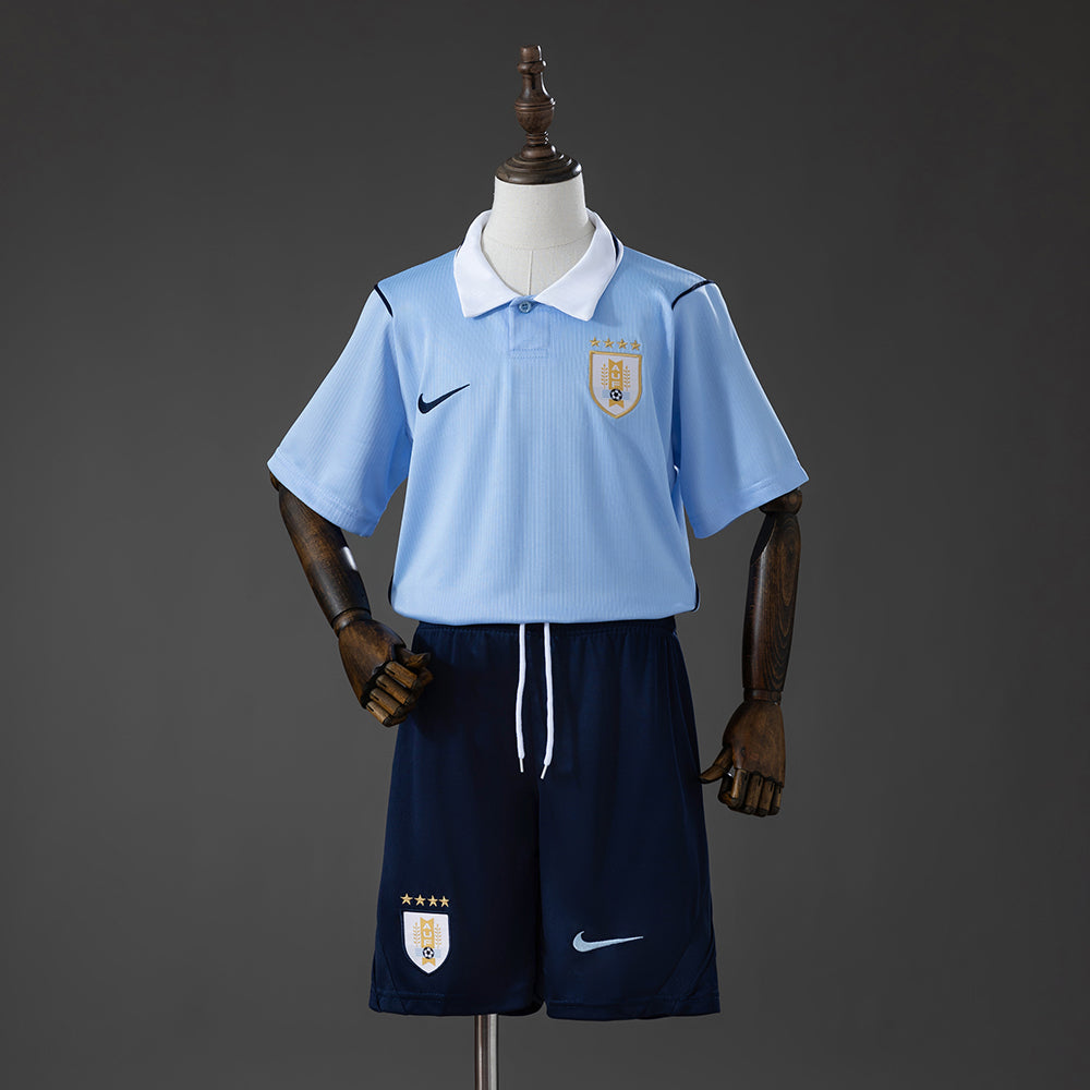 Uruguay 2026 Home Kids Kit Jersey