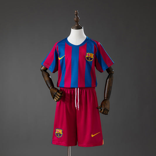 Barcelona 05/06 Home (League Edition) Retro Kids Kit