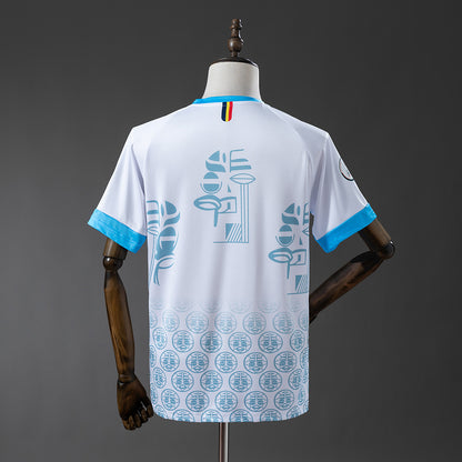 Congo 2026 White and Blue Jersey