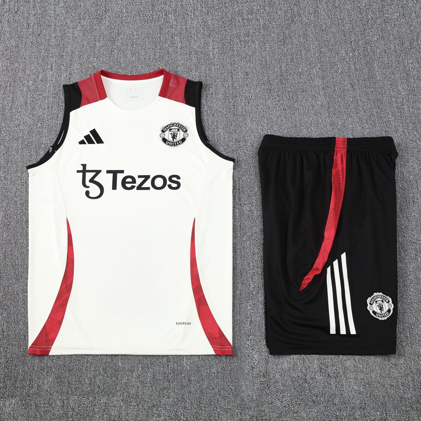 Manchester United Vest Set-White and Black