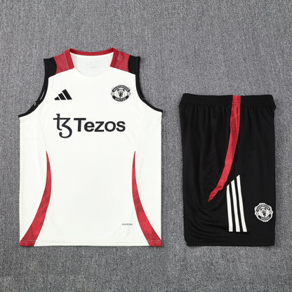 Manchester United Vest Set-White and Black