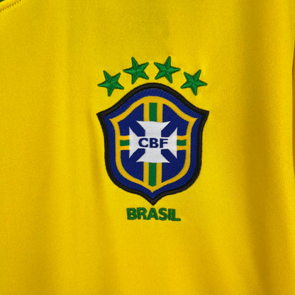 Retro Long Sleeve Brazil 1998 Home