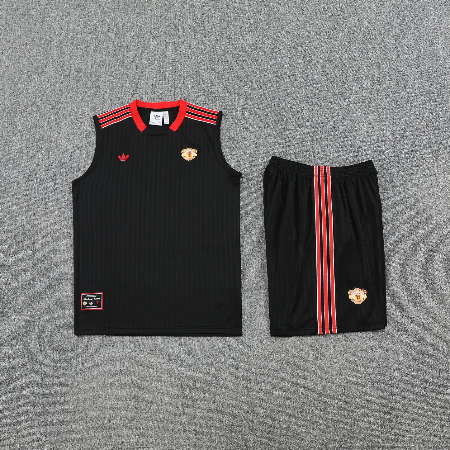 Manchester United Vest Set-Black