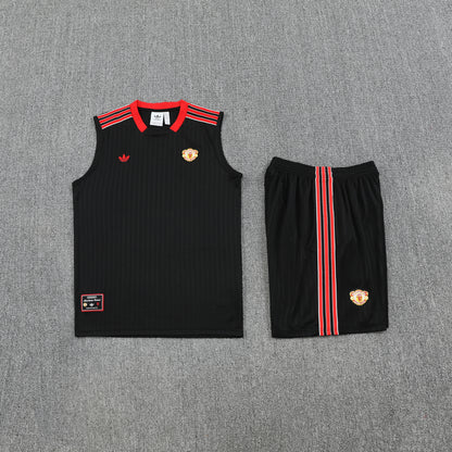 Manchester United Vest Set-Black