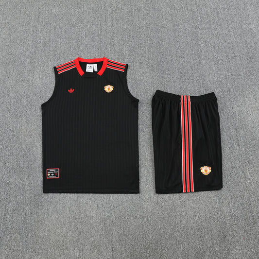 Manchester United Vest Set-Black