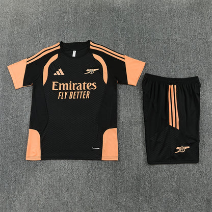 Arsenal Shorts Set-Black and Cream
