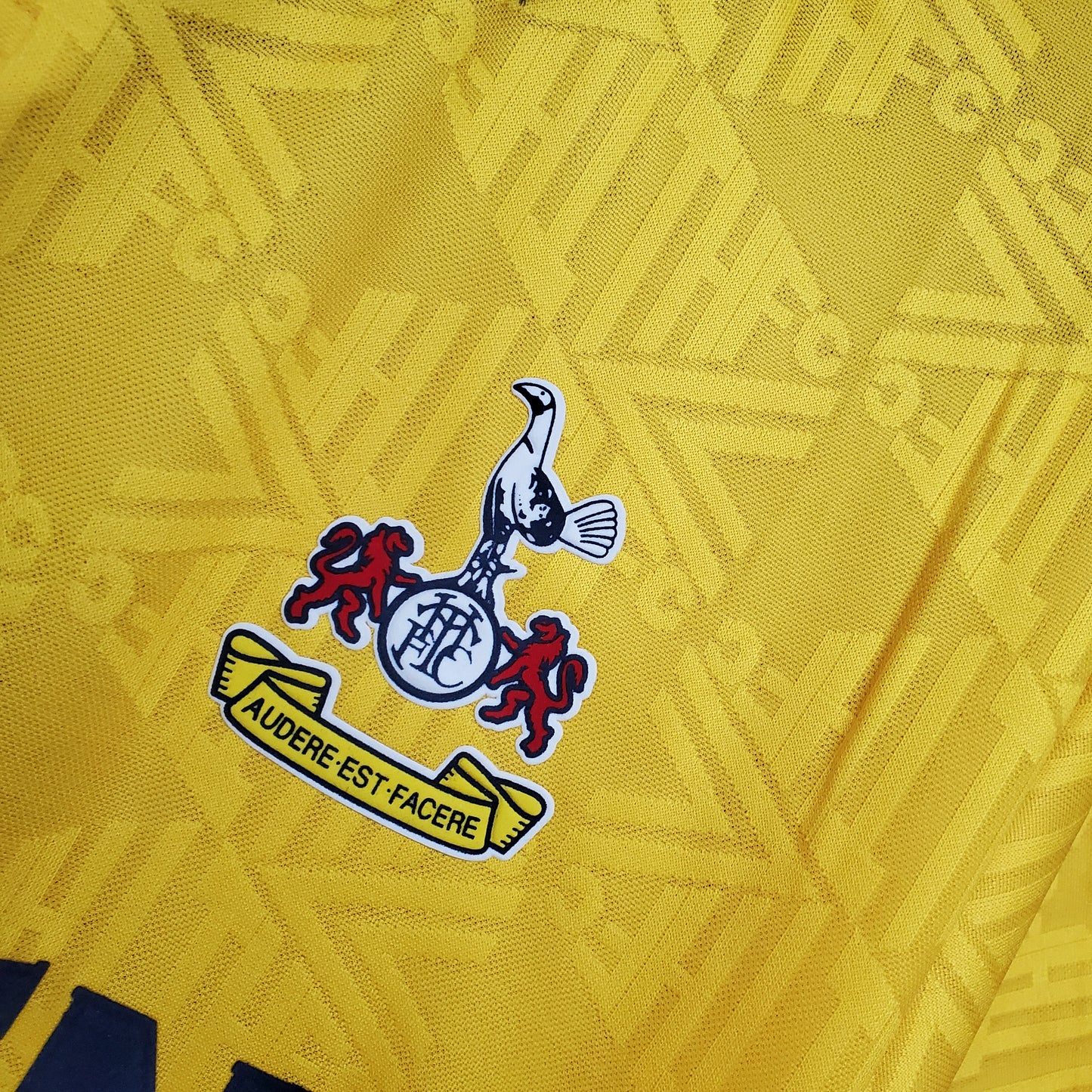 Retro Tottenham 92/94 Away Yellow