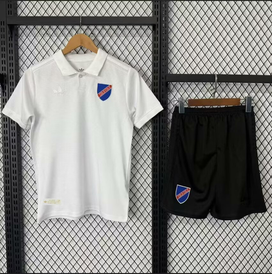 25/26 Kids Colo Colo 100th Anniversary White