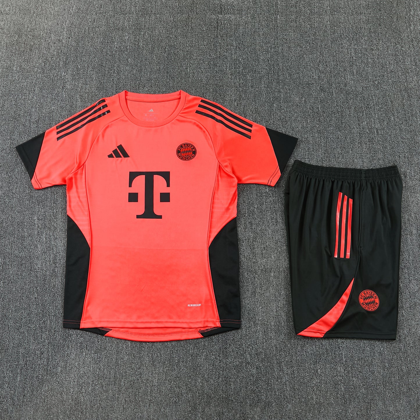 FC Bayern Munich Shorts Set-Orange and Black