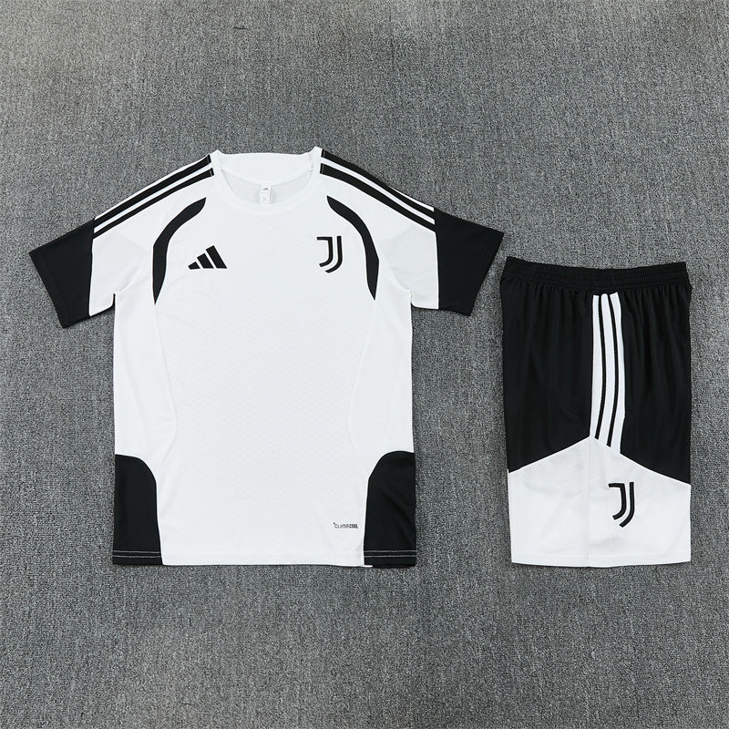 Juventus Shorts Set-White and Black