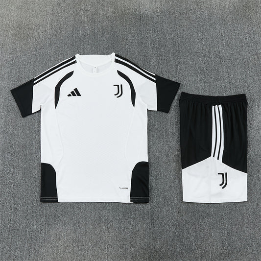 Juventus Shorts Set-White and Black