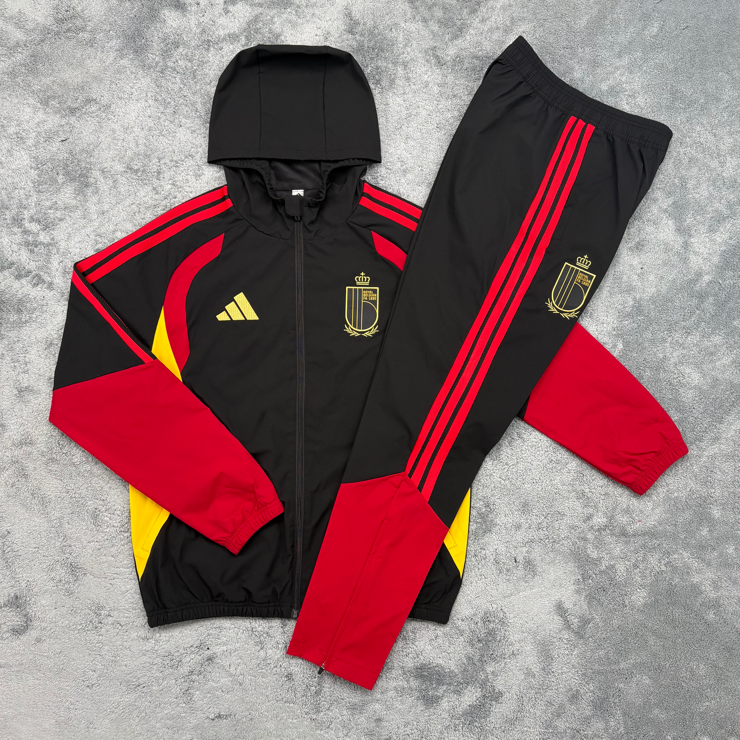 Belgium Windbreaker Set - Black