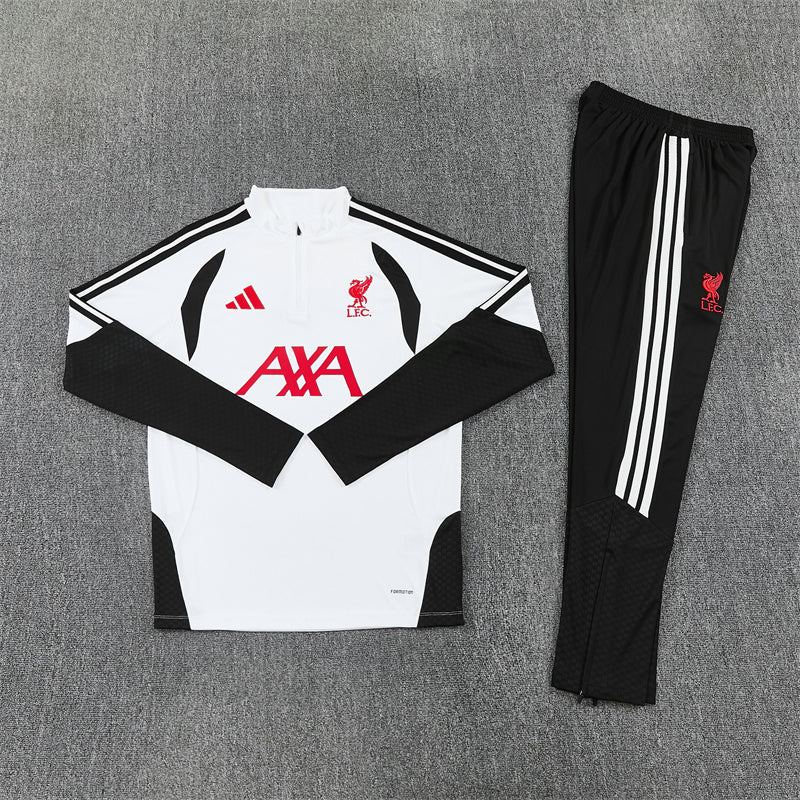 Liverpool Tracksuit-White and Black