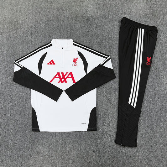 Liverpool Tracksuit-White and Black
