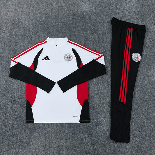 Ajax Tracksuit-White and Black