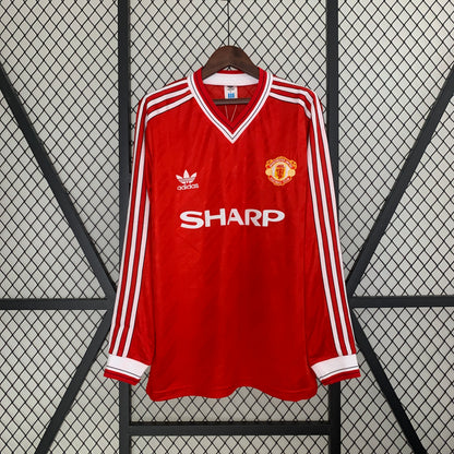 Retro long sleeve Manchester United 86/88 home