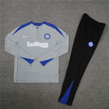 Inter Milan Tracksuit-Grey and Black