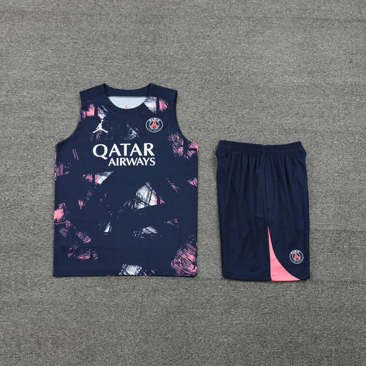 PSG Vest Set-Navy Blue and Pink