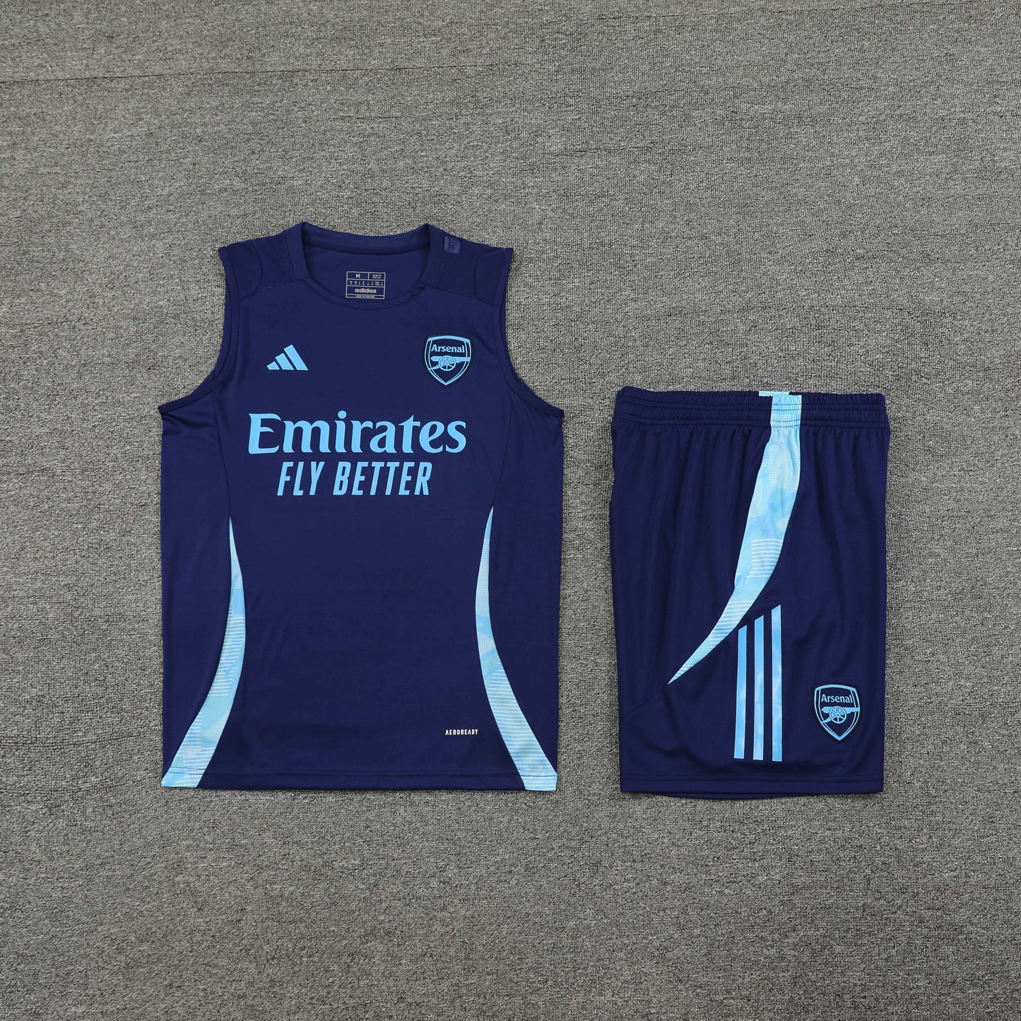 Arsenal Vest Set-Dark Blue