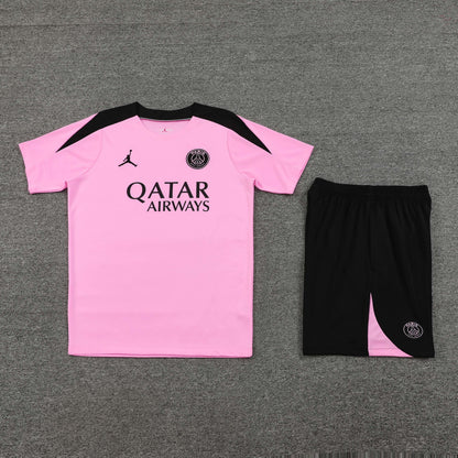 PSG Shorts Set-Pink and Black
