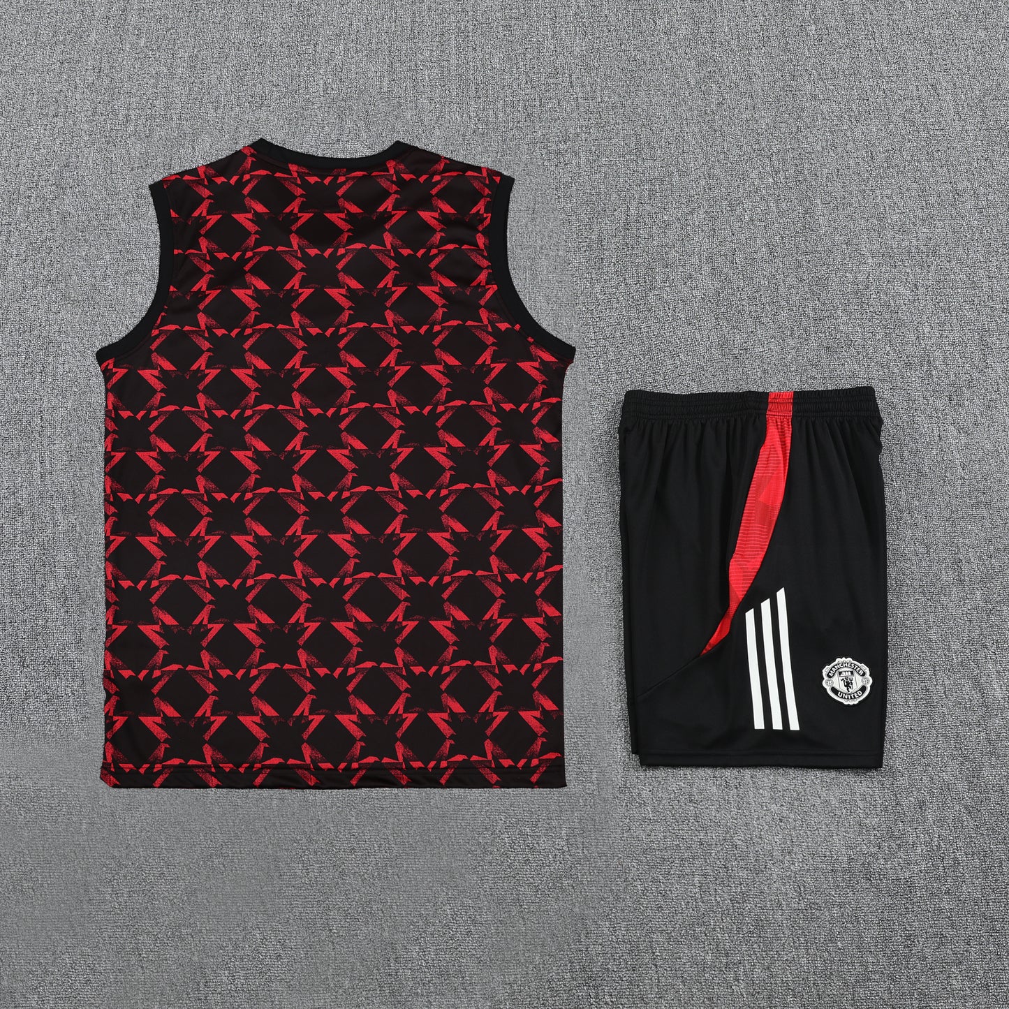 Manchester United Vest Set-Red and Black