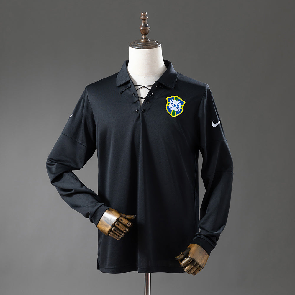 Brazil 2004 Special Edition Black Long Sleeve Retro