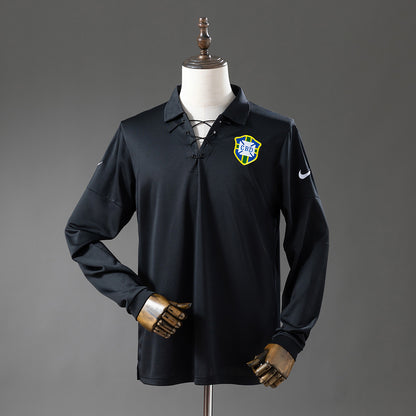 Brazil 2004 Special Edition Black Long Sleeve Retro