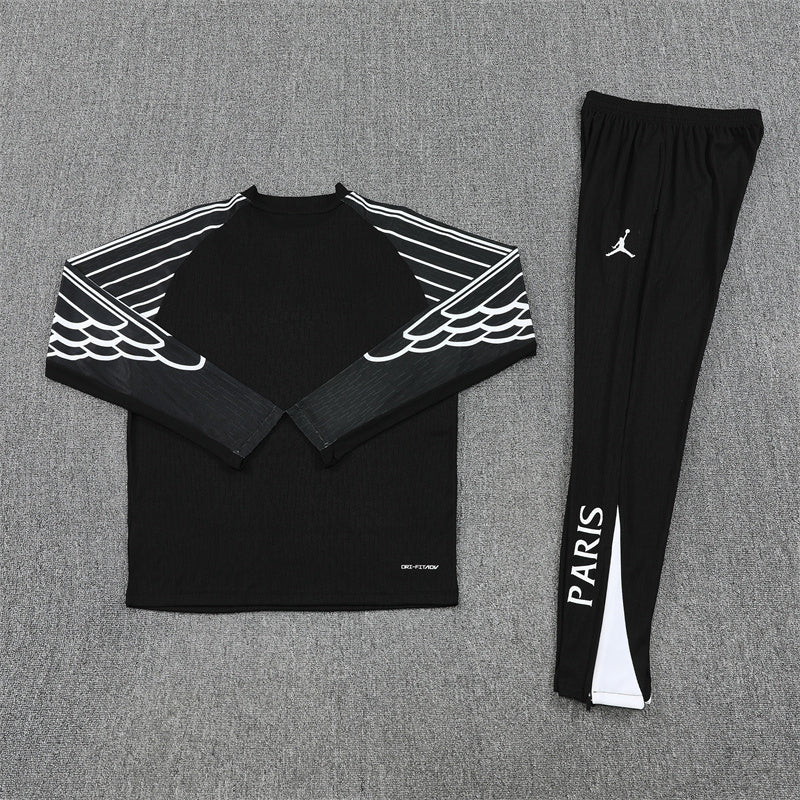 PSG Tracksuit-Black and White