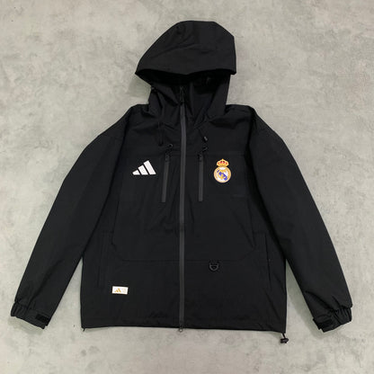 Real Madrid Windbreaker - Black