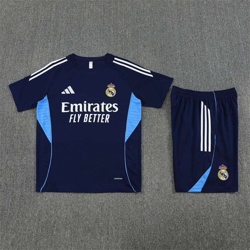 Real Madrid Shorts Set-Navy Blue