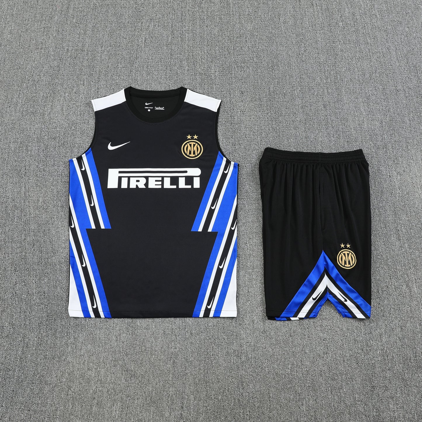 Inter Milan Vest Set-Black