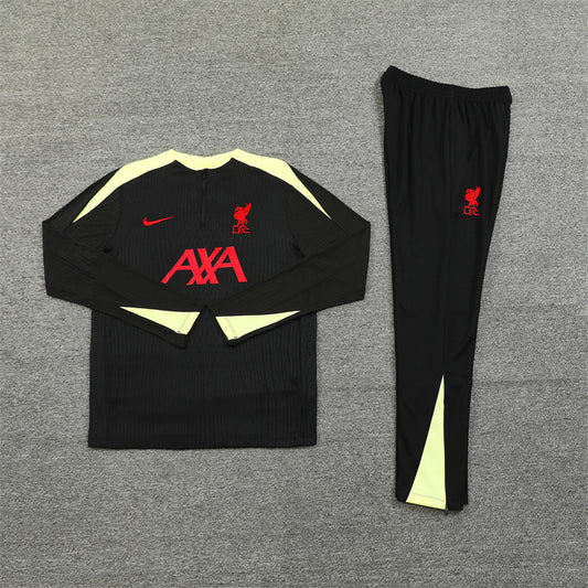 Liverpool Tracksuit-Black and Yellow