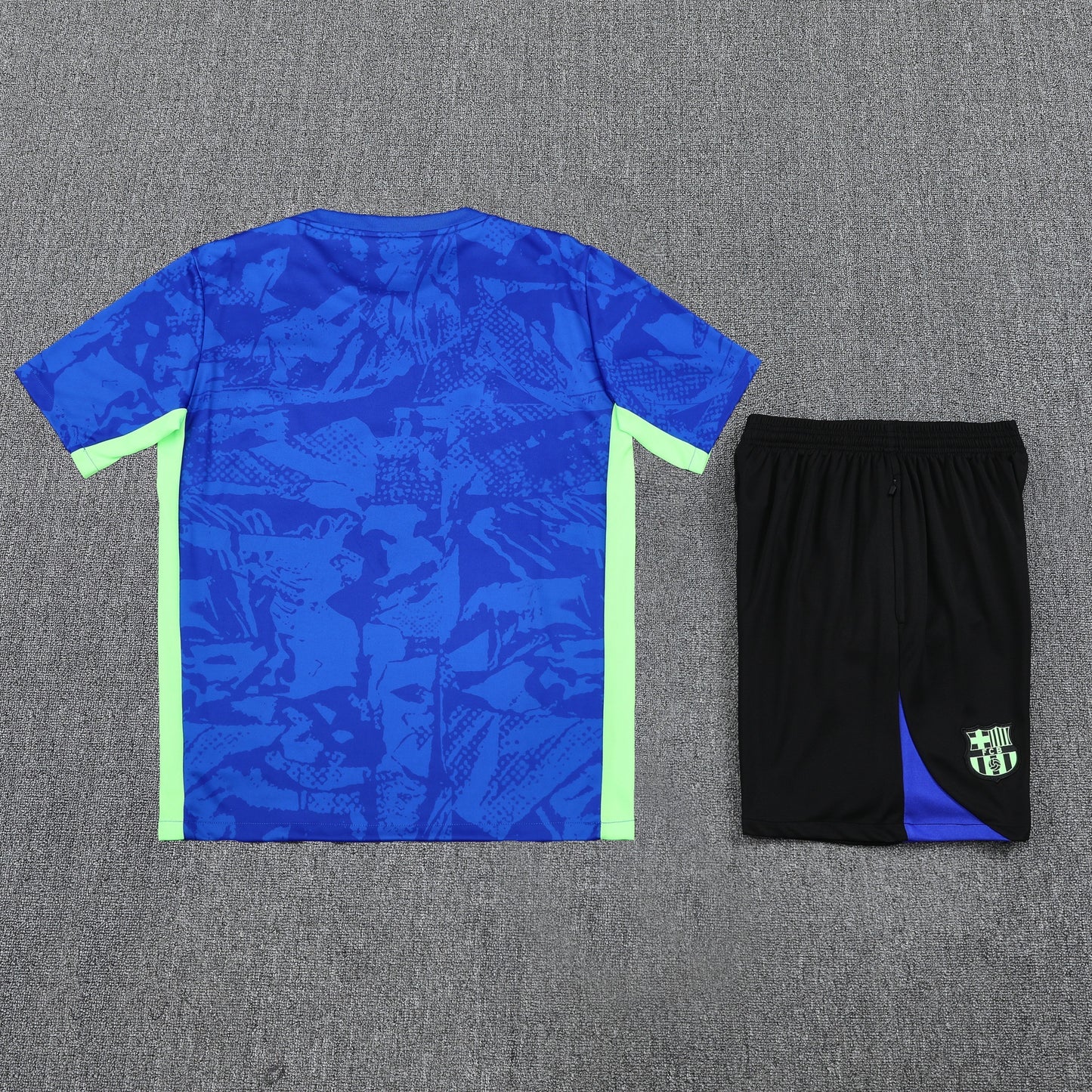Barcelona Shorts Set-Blue and Black