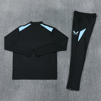 Castore Feyenoord Tracksuit-Black and Blue